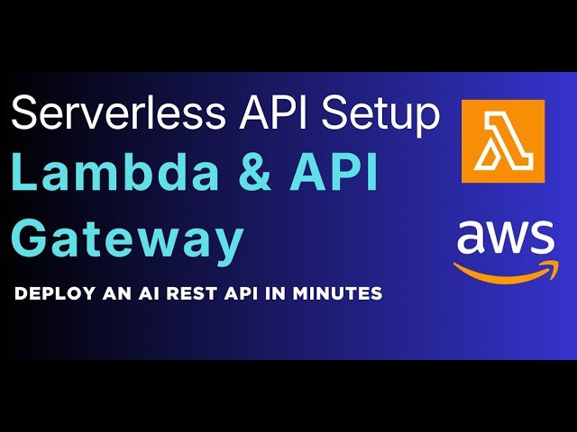 AWS Lambda AI Function for API - Connect with API Gateway