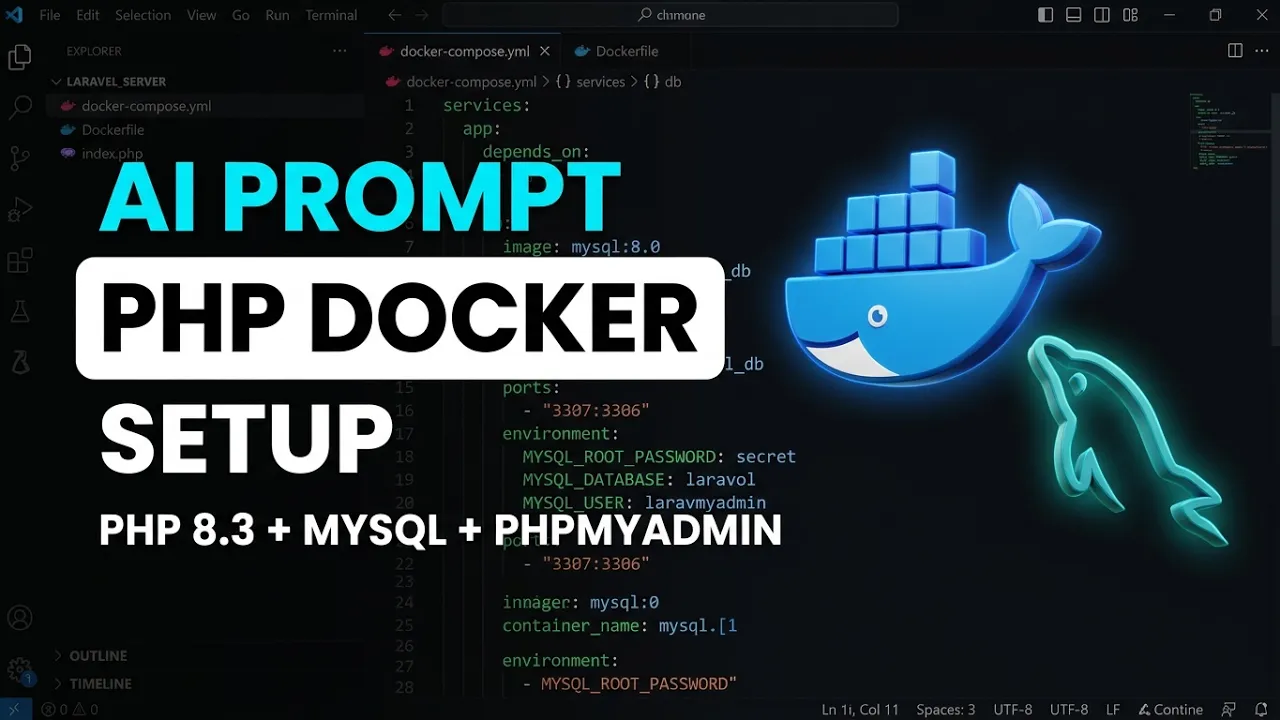 How to Build a PHP 8.3 & MySQL Docker Environment Using AI